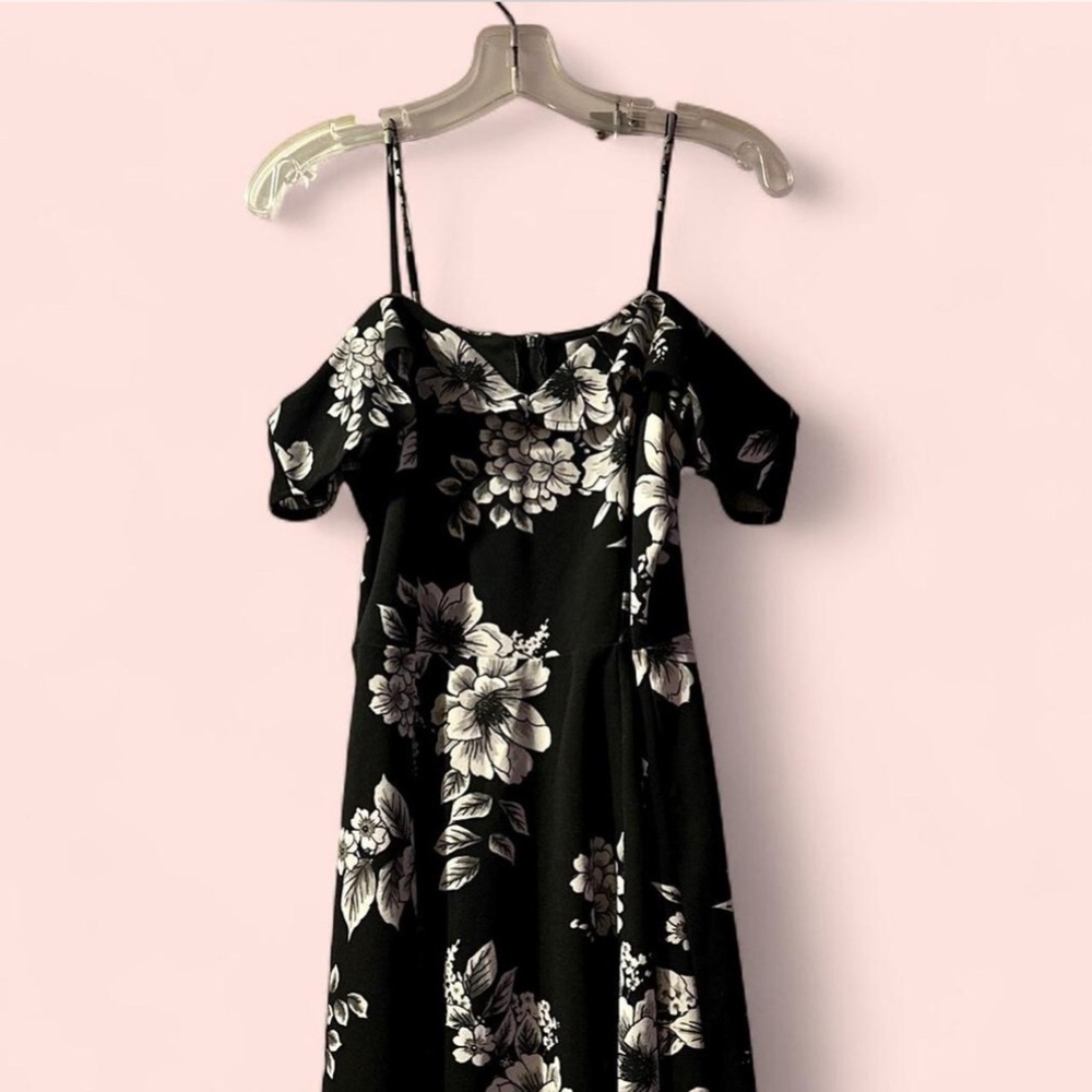 Floral Off-Shoulder Dress